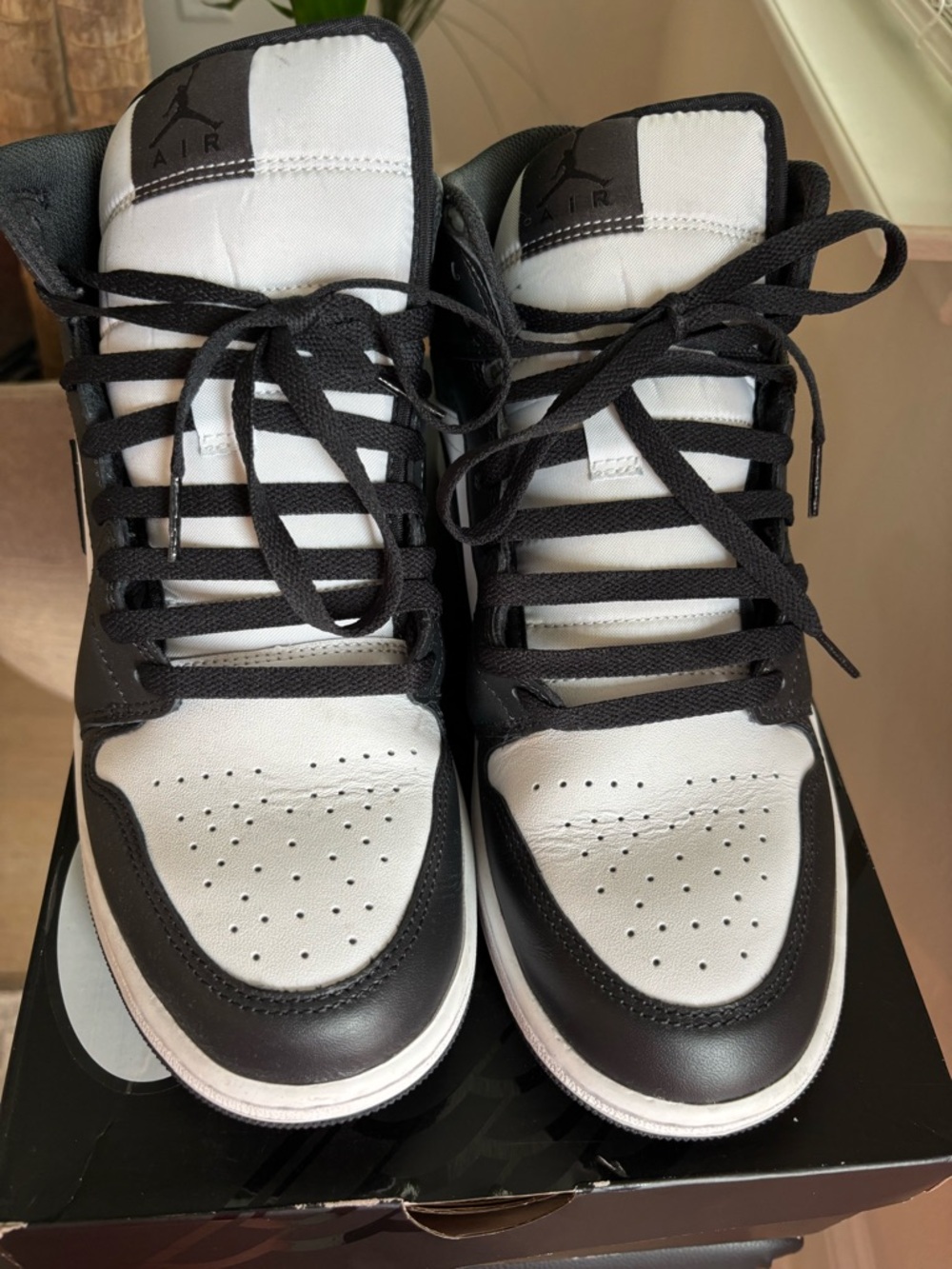 Nike Black & White High-Top Sneakers